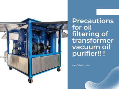 transformer filter machine