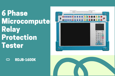 6 Phase Microcomputer Relay Protection Tester