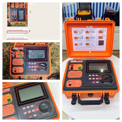 ground earth resistance tester