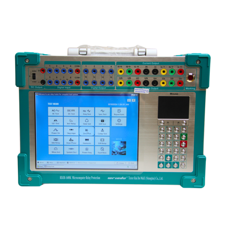 Intelligent 6 Phase Microcomputer Relay Protection Tester