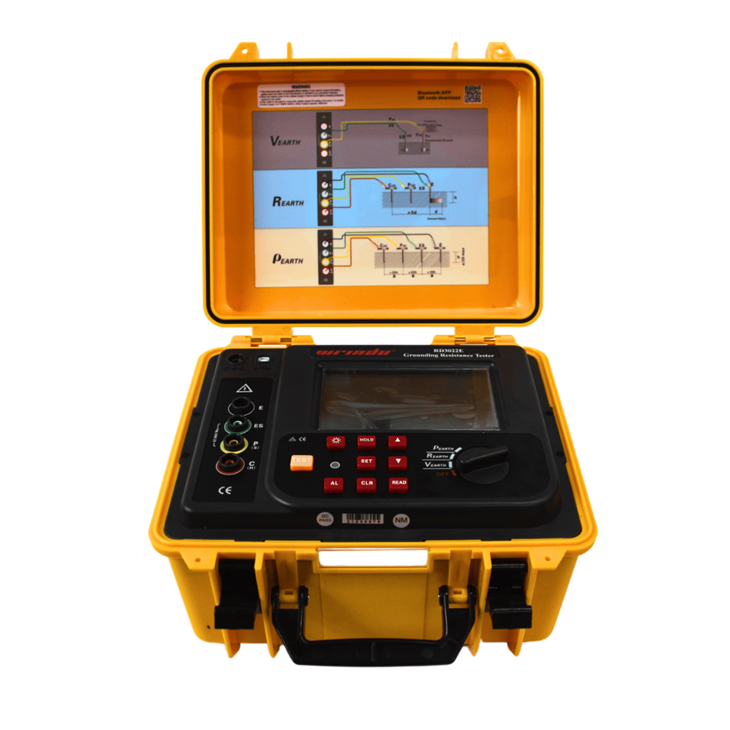 Ground Resistance And Soil Resistivity Tester