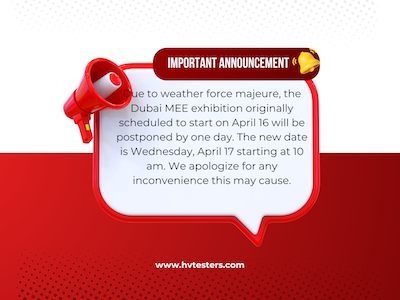 Important Notice Regarding Dubai MEE Exhibition